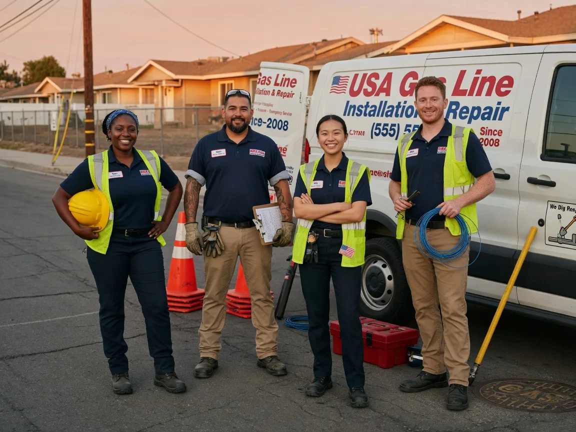 Gas Line Installation company in Shinglehouse, PA